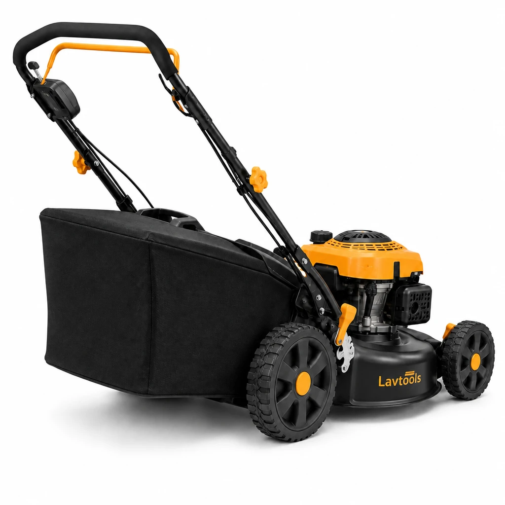 Lavtools 21-Inch Self-Propelled Lawn Mower — view 2