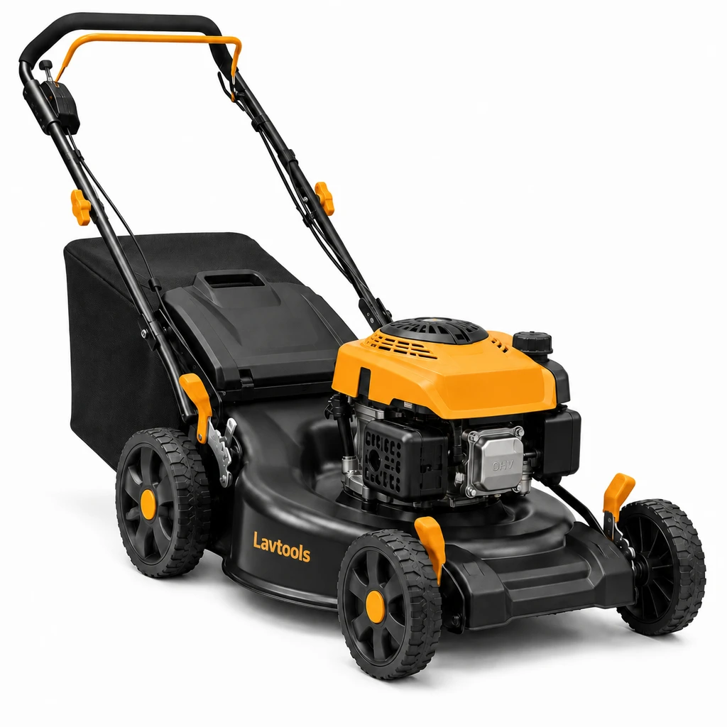 Lavtools 21-Inch Self-Propelled Lawn Mower — view 3