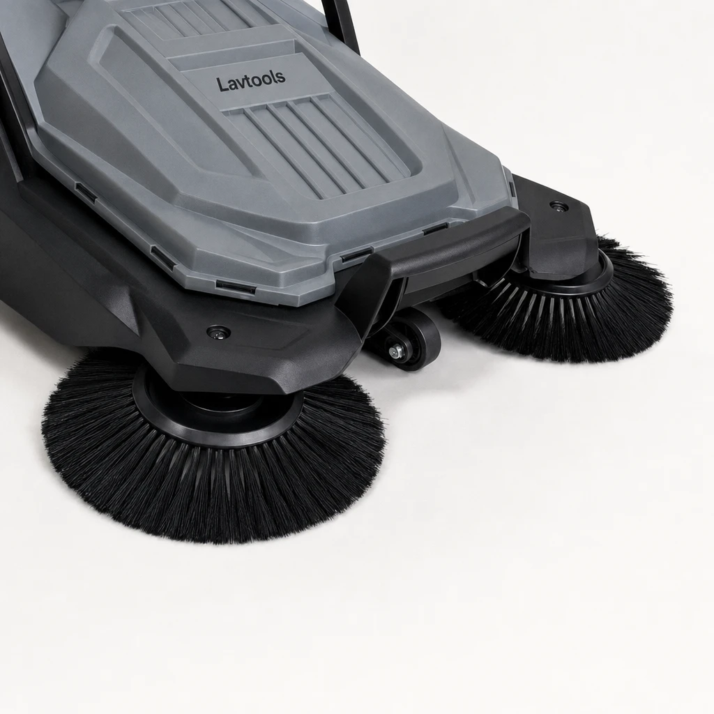 Lavtools 25.6-Inch Push Floor Sweeper — view 3