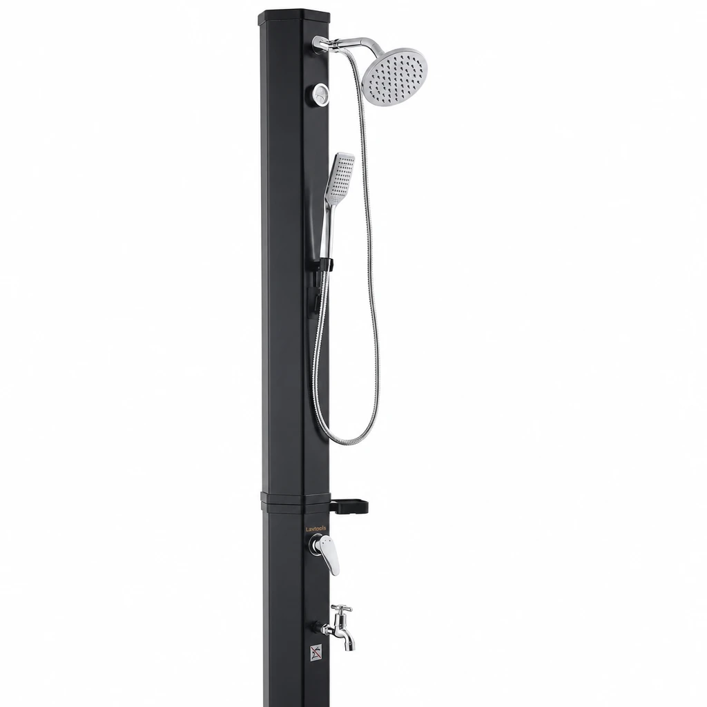 Lavtools 40L Solar Heated Outdoor Shower — view 2