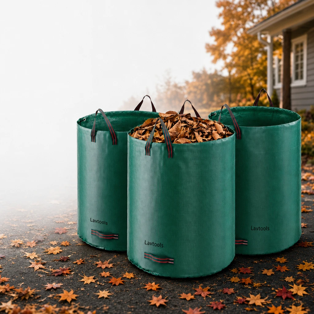 Lavtools 72-Gallon Reusable Yard Waste Bags, 3 Pack — view 2