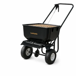 Lavtools 80 lb Push Lawn Spreader — view 1
